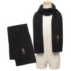 ポロラルフローレン マフラー ブラック メンズ レディース ユニセックス POLO RALPH LAUREN PC1210 001