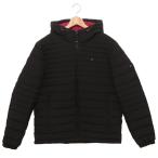 ショッピングTOMMY トミーヒルフィガー ダウンジャケット TOMMY HILFIGER ストレッチ キルテッド フーディー 中綿 シンプル ブラック メンズ 151AP619 BLK
