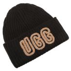 アグ ニット帽 ビーニー チャンキー クラフテッド リブ ビーニー ブラック レディース UGG 102345 BLK
