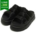 UGG サンダル 厚底 ゴールデングロウ アグ レディース スライド プラットフォーム ブラック 1167430 BLK