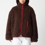 ショッピングugg アグ ジャケット UGGマーレーン コンフェッティ スタンドカラー フリース ブラウン レディース MARLENE CONFETTI 1173392 COLA