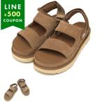 UGG サンダル 厚底 ゴールデンスター アグ レディース グライド プラットフォーム 1167399 W GOLDENSTAR GLIDE STNUT