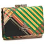 ヴィヴィアンウエストウッド 三つ折り財布 タータンチェック マルチカラー レディース VIVIENNE WESTWOOD 51010018U L0074 O102