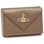 ヴィヴィアンウエストウッド 三つ折り財布 ヴィクトリア ゴールド レディース VIVIENNE WESTWOOD 51150009 40565 R401
