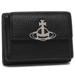 ヴィヴィアンウエストウッド 三つ折り財布 ブラック レディース VIVIENNE WESTWOOD 5115002UW S000D N403