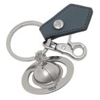 ショッピングVivienne ヴィヴィアンウエストウッド キーホルダー サフィアーノ ネイビー シルバー メンズ レディース VIVIENNE WESTWOOD 8203011QU OM0014 K409