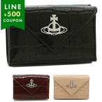 ヴィヴィアンウエストウッド 三つ折り財布 クロコダイル ミニ財布 ブラック レディース VIVIENNE WESTWOOD 51150009 L0039 N401