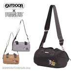 OUTDOOR PRODUCTS アウトドアプロダクツ 2WAY ロールボストンショルダーバッグ ODB027 PEANUTS ピーナッツ スヌーピー SNOOPY 正規取扱店