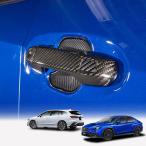 (10月末入荷予定)スバルWRX S4(VB)インプレッサ/クロストレック(GU)レヴォーグ(VN)インプレッサスポーツ/G4,XV(GT/GK)ドライカーボン製ドアハンドルカバー/st314