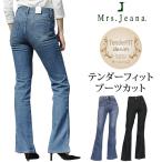 ショッピングブーツカット SALE Mrs.Jeana ミセスジーナ Tender Fit テンダーフィット ブーツカット MJ-4143 MJ4143