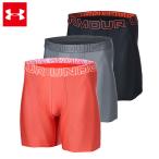 アンダーアーマー UAパフォーマンステック メッシュ 6インチ アンダーウェア(3枚セット)メンズ 26SS (1387420) 3色セット インナー