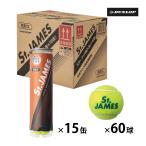 ショッピングダンロップ ダンロップ セントジェームス DUNLOP St.JAMES 1箱 15缶 60球入 硬式 テニスボール 練習球