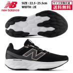  New balance бег обувь FRESH FOAM 520 V9 женский 25FW голубой × черный широкий W520CF9 2E спортивные туфли 
