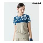 ADMIRAL женский передний линия графика TEE ATLA532-029 2025FW бежевый . вода скорость . Admiral 