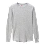 HANES CREW NECK LONG T-SHIRT Heather серый M HM4-Q501 060 Champion Hanes UNDERWEAR. покупка 