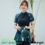 半袖フィットネス水着セパレート水着...