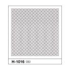 Olympus（オリムパス） 刺し子花ふきん布パック（白） 一目刺し十字花刺し  H-1016  H1016 花ふきん