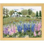 Olympus(o обод Pas ) Cross стежок вышивка комплект rupinas. цветок .. Anne. дом 7426