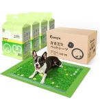 ペットシーツ 厚型 芝生柄付き 大判 40枚 トイレシート 犬 ペットシート 瞬間吸水 逆戻り防止 ペット用 しっかり超吸収 テープ付き(大