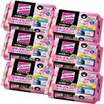 まとめ買いトイレクイックル ニオイ予防プラス つめかえ用 エレガントローズの香り 大容量 16枚 × 6個 99%除菌 24時間抗菌・防臭効