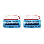 2 шт. комплект SH384552520 CR-2/3AZ Panasonic соответствует жилье огонь сигнал тревоги контейнер для lithium батарейка AREOTEK лот 