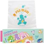 ショッピングケアベア ケアベア チャック付きバッグ Sサイズ 35枚入り 17×17cm キャラクター ジップバッグ 小物入れ ストックバッグ ストック バック