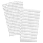 PATIKIL 2 размер пена точка квадратное 1320 шт 8 сиденье квадратное вид 3D двойной склеивание пена лента крепление craft DIY искусство 