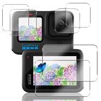2+2+2 шт. комплект соответствует Gopro Hero 11 / Hero 10 / Hero 9 Black тонировка стёкол пленкой + камера плёнка 
