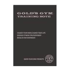  Gold Jim (GOLD'S GYM) тренировка Note A5 размер 104 день минут / серый 