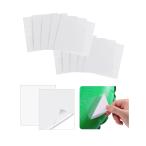 LIKENNY ビニール補修用テープ プールパッチ ビニールプール用 修理シール 穴修理 完全透明 自己接着 両面粘着テープ 防水 空気漏れ