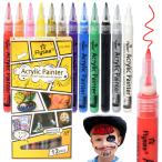 20 новая модель Chisaflyfei Испания to маркер (габарит) корпус краска белый покрытие макияж 12 -цветный набор Halloween водный высококачественный цвет деликатный ...