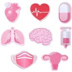 Dekori ミニ付箋 強粘着 30枚×8冊 面白