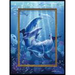  картина Christian * lease *lasen большой искусство [ Dolphin симфония (M размер )] море средний дельфин подводный живое существо иллюзия .. орнамент модный 