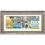 絵画/アンネゲルト フックスフーバー 7/インテリア 壁掛け 壁飾り 額入り アート リビング 玄関 トイレ プレゼント ギフト おしゃれ 飾る ポスター 風景