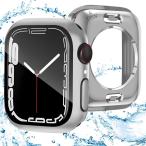 ショッピングアップルウォッチ カバー 2023改良モデルANYOI for アップルウォッチ カバー Series 9/8/7 45mm Apple Watch 保護 防水ケース