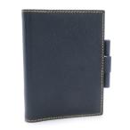  Hermes Agenda Mini *B печать 1998 год производства расческа . bell темно-синий желтый обложка для записной книжки Agenda покрытие bai цвет темно-синий желтый цвет б/у бесплатная доставка 