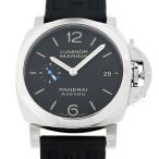 [3年保証] パネライ メンズ ルミノール クアランタ PAM01372 AA番 箱保 スモールセコンド デイト ブラック 自動巻き 腕時計 中古 送料無料