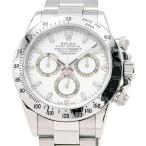 [3年保証] ロレックス メンズ コスモグラフ デイトナ 116520 V番 クロノグラフ ホワイト文字盤 白文字盤 自動巻き 腕時計 中古 送料無料