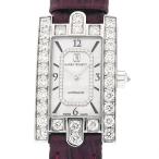 [3年保証] ハリーウィンストン レディース アヴェニュー クラシック AVEAHM21WW001 K18WG 箱保 ダイヤ 自動巻き 腕時計 中古 送料無料