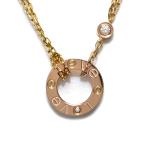 カルティエ LOVEネックレスダイヤモ�