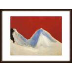 ポスター アート RECLINING NUDE（ニコラ ド スタール） 額装品 ウッドハイグレードフレーム