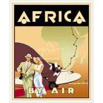 Africa by Air（ジェームス・Ｂ・セトリングス） 額装品 ウッドベーシックフレーム