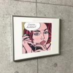 ショッピングアート作品 特別額装マット作品/アートポスター/Ohhh...Alright... 1964（ロイ リキテンスタイン）