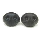 アニマルノーズ 25mm 10個入 ワッシャー付き/ぬいぐるみ あみぐるみ 羊毛フェルト 鼻 アニマルノーズ