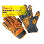 富士手袋|3WAYセーフハンド 6441 耐振動!耐切創EN388 2016規格Eレベル 甲プロテクト