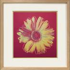 Andy Warhol Anne ti* War сигнал искусственная приманка to рама Daisy, c.1982 (fuchsia &amp; yellow) [bicosya/ прекрасный . фирма ] IAW-62507
