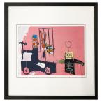 Jean-Michel Basquiat Jean - Michel * автобус Kia искусство рама Molasses, 1983[bicosya/ прекрасный . фирма ]