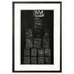Jean-Michel Basquiat Jean - Michel * автобус Kia искусство рама Tuxedo, 1982-3 [bicosya/ прекрасный . фирма ]