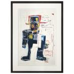 Jean-Michel Basquiat Jean - Michel * автобус Kia искусство рама Irony of Negro Policeman, [bicosya/ прекрасный . фирма ]
