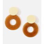 Yahoo! Yahoo!ショッピング(ヤフー ショッピング)CIRCLE MARBLE EARRINGS/サークルマーブルピアス/レディース/アクセサリー ピアス【SALE】